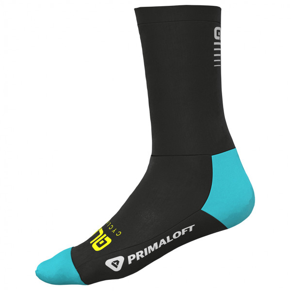 Alé - Thermo Primaloft Socks - Velosocken Gr 36-39 schwarz von Alé