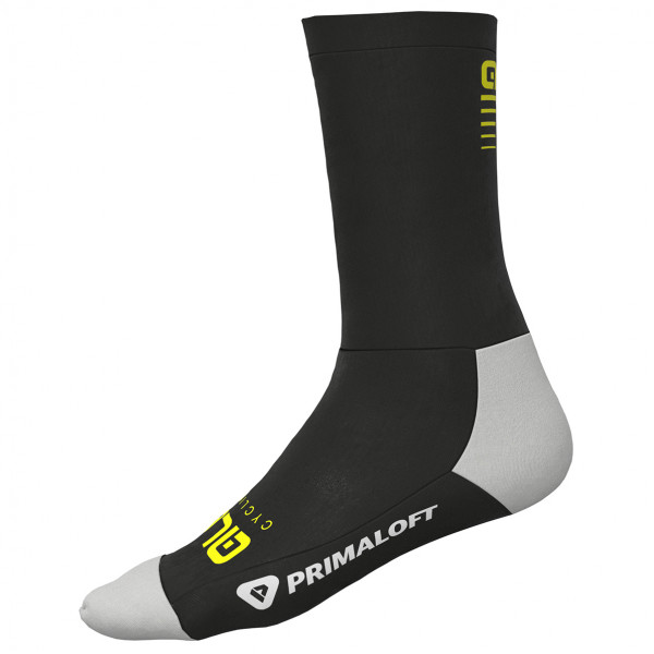 Alé - Thermo Primaloft Socks - Velosocken Gr 36-39 schwarz von Alé