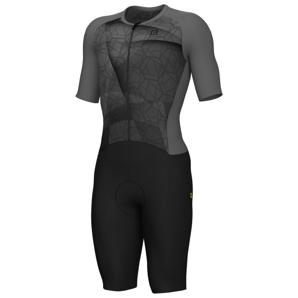 Alé - Triathlon Beyond S/S Skinsuit - Veloeinteiler Gr 3XL schwarz/grau von Alé