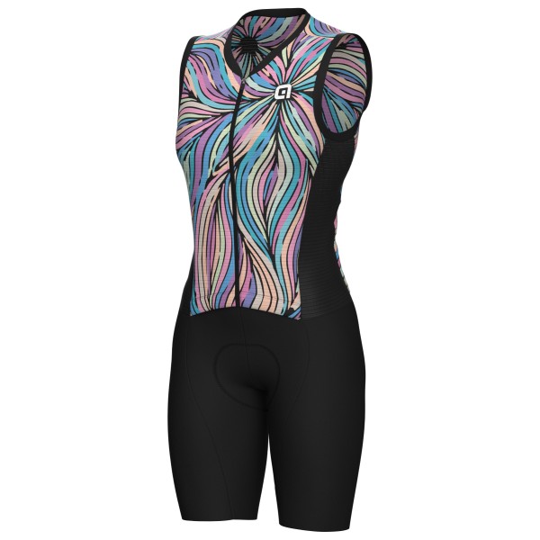 Alé - Women's Art Sleeveless Unitard - Veloeinteiler Gr 3XL schwarz von Alé