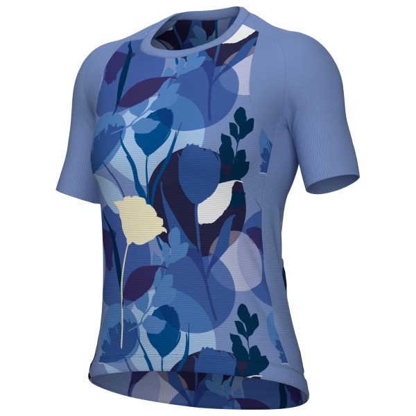 Alé - Women's Bloom S/S Jersey - Velotrikot Gr L blau von Alé