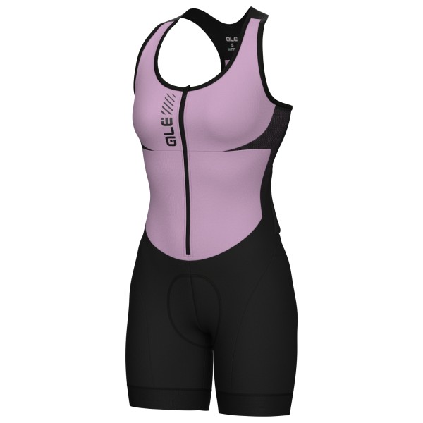 Alé - Women's Color Block Sleeveless Unitard - Veloeinteiler Gr M schwarz von Alé