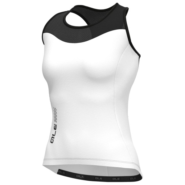 Alé - Women's Color Block Tank Top - Velo Singlet Gr XS weiß von Alé