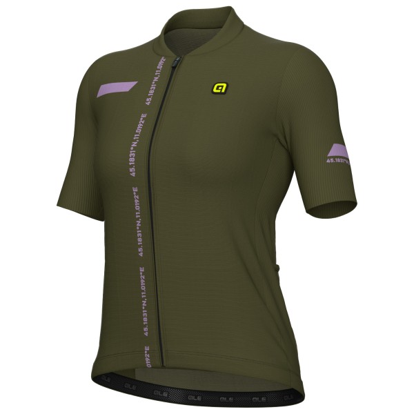 Alé - Women's Follow Me S/S Jersey - Velotrikot Gr L oliv von Alé