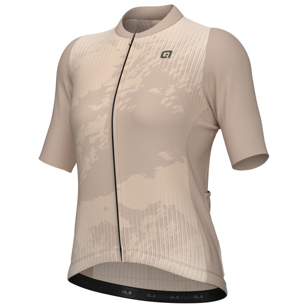 Alé - Women's Krakatoa S/S Jersey - Velotrikot Gr L beige von Alé