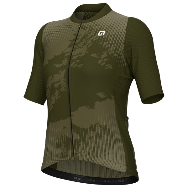 Alé - Women's Krakatoa S/S Jersey - Velotrikot Gr L oliv von Alé