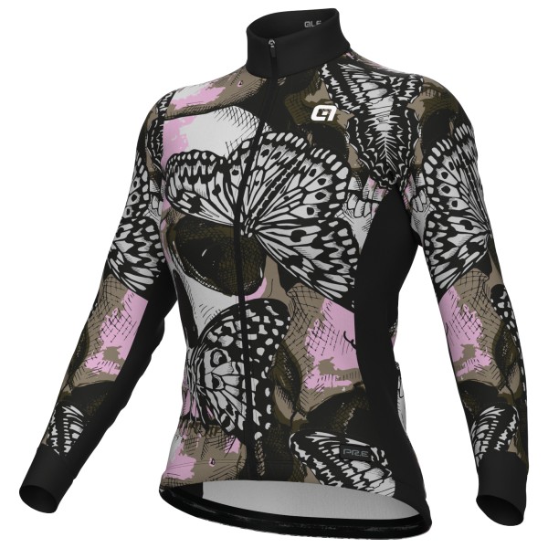 Alé - Women's PR-E Falena L/S Jersey - Velotrikot Gr L;M;S;XL;XXL schwarz/grau von Alé