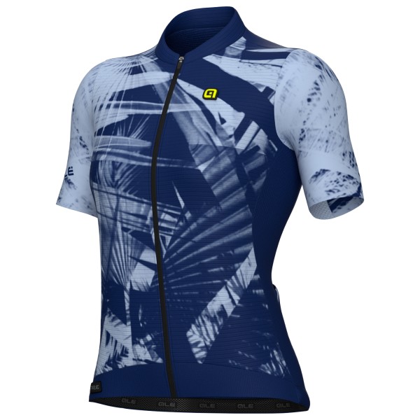 Alé - Women's PR-E Palm S/S Jersey - Velotrikot Gr XS blau von Alé