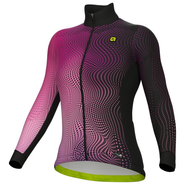 Alé - Women's Pr-S Circus L/S Jersey - Velotrikot Gr L;M;S;XL;XS grau;lila von Alé