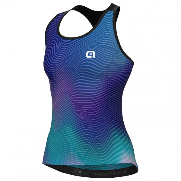 Alé - Women's Pragma Onda Tank Top - Velo Singlet Gr S blau von Alé