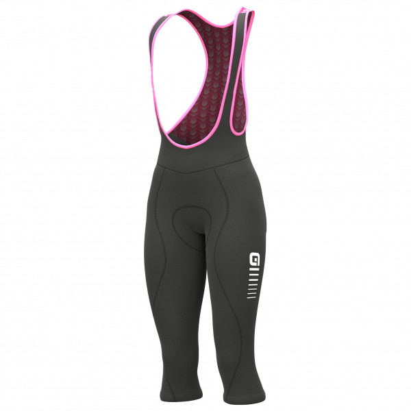 Alé - Women's Solid Essential Bibknickers - Velohose Gr L grau von Alé