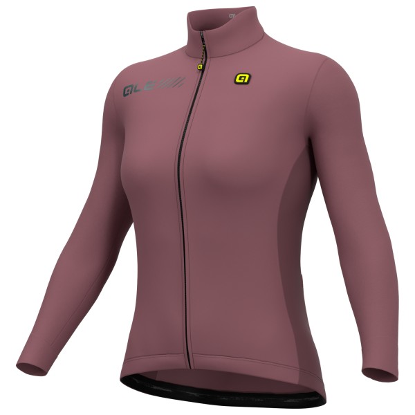 Alé - Women's Solid Fondo 2.0 L/S Jersey - Velotrikot Gr L lila von Alé