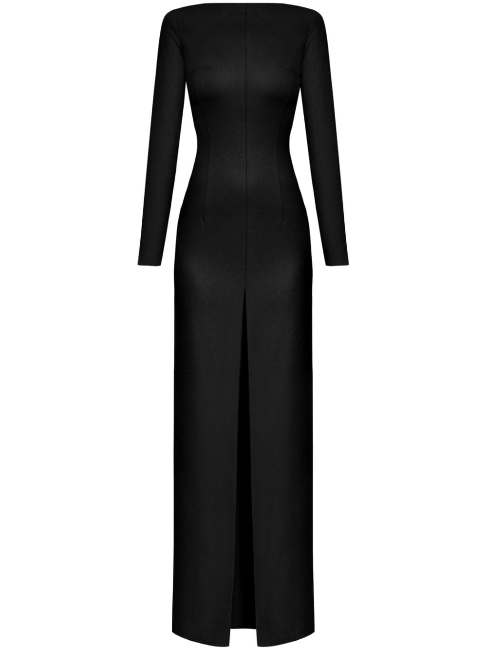 Aleksandre Akhalkatsishvili cut-out open-back maxi dress - Black von Aleksandre Akhalkatsishvili