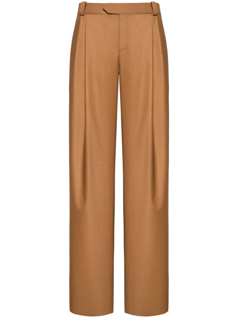 Aleksandre Akhalkatsishvili wide-leg trousers - Brown von Aleksandre Akhalkatsishvili