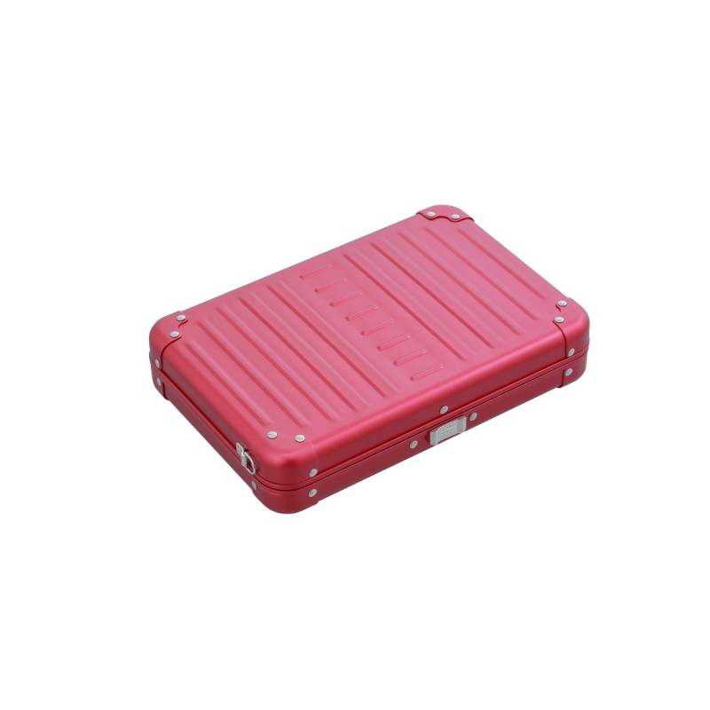 Aluminium Vanity Case 10,5" in Rot von Aleon