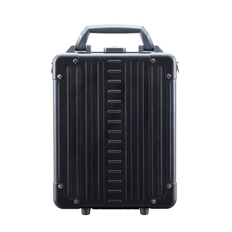 Vertical Aluminium Briefcase 13" in Onyx von Aleon