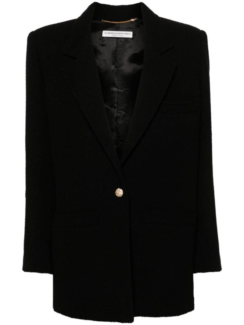 Alessandra Rich tweed blazer - Black von Alessandra Rich