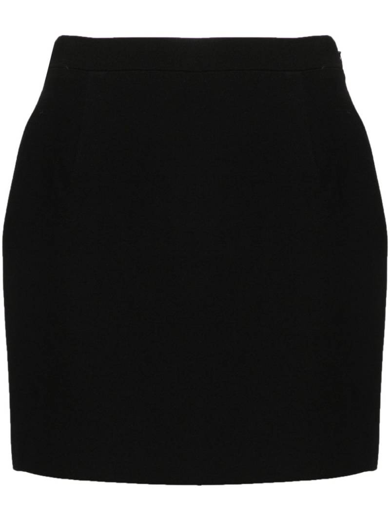 Alessandra Rich wool mini skirt - Black von Alessandra Rich