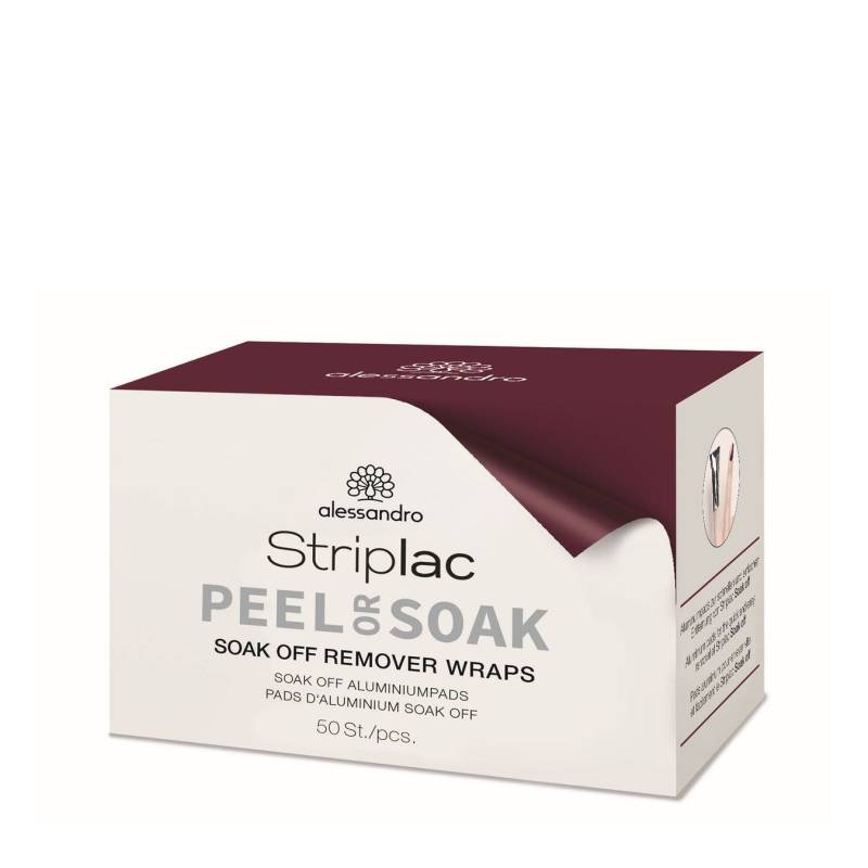 Alessandro Striplac Soak Off Remover Wraps 1ST von Alessandro