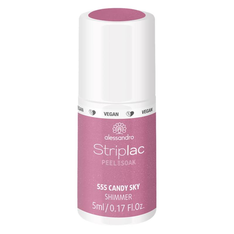 Frozen Beauty - Striplac Peel or Soak Candy Sky Shimmer von Alessandro