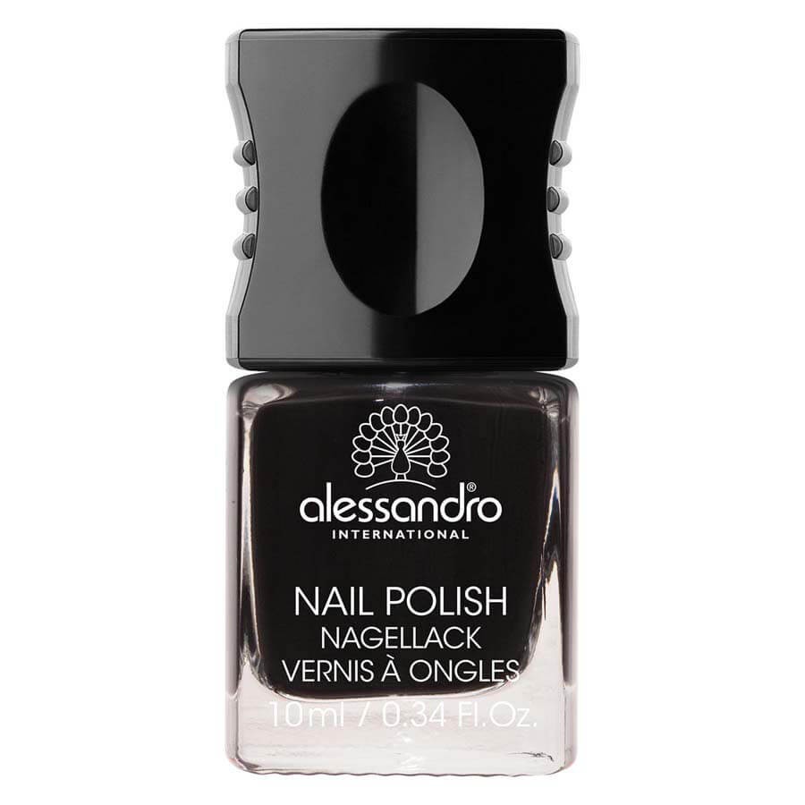 Nail Polish - 77 Midnight Black von Alessandro