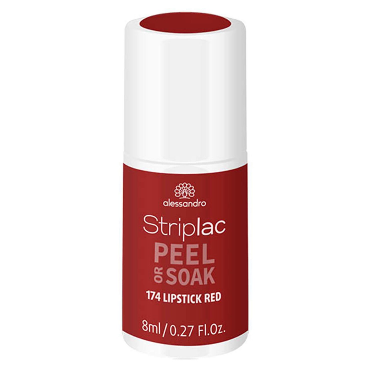 Striplac Peel or Soak - 174 Lipstick Red von Alessandro