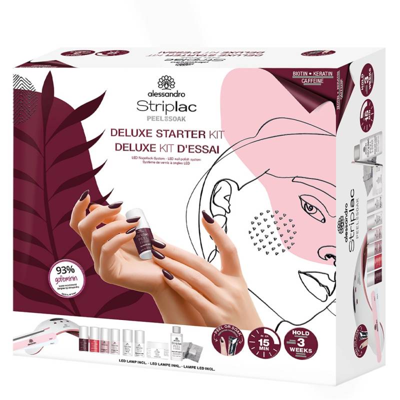 Striplac Peel or Soak - Starter Kit Deluxe von Alessandro