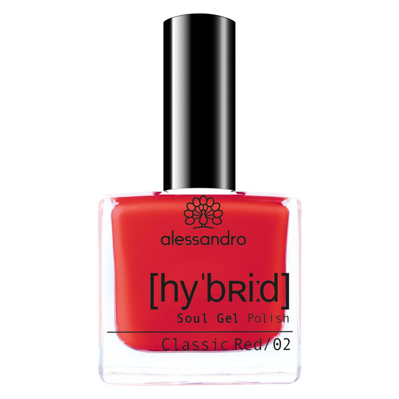 hybrid - Soul Gel Polish Classic Red von Alessandro