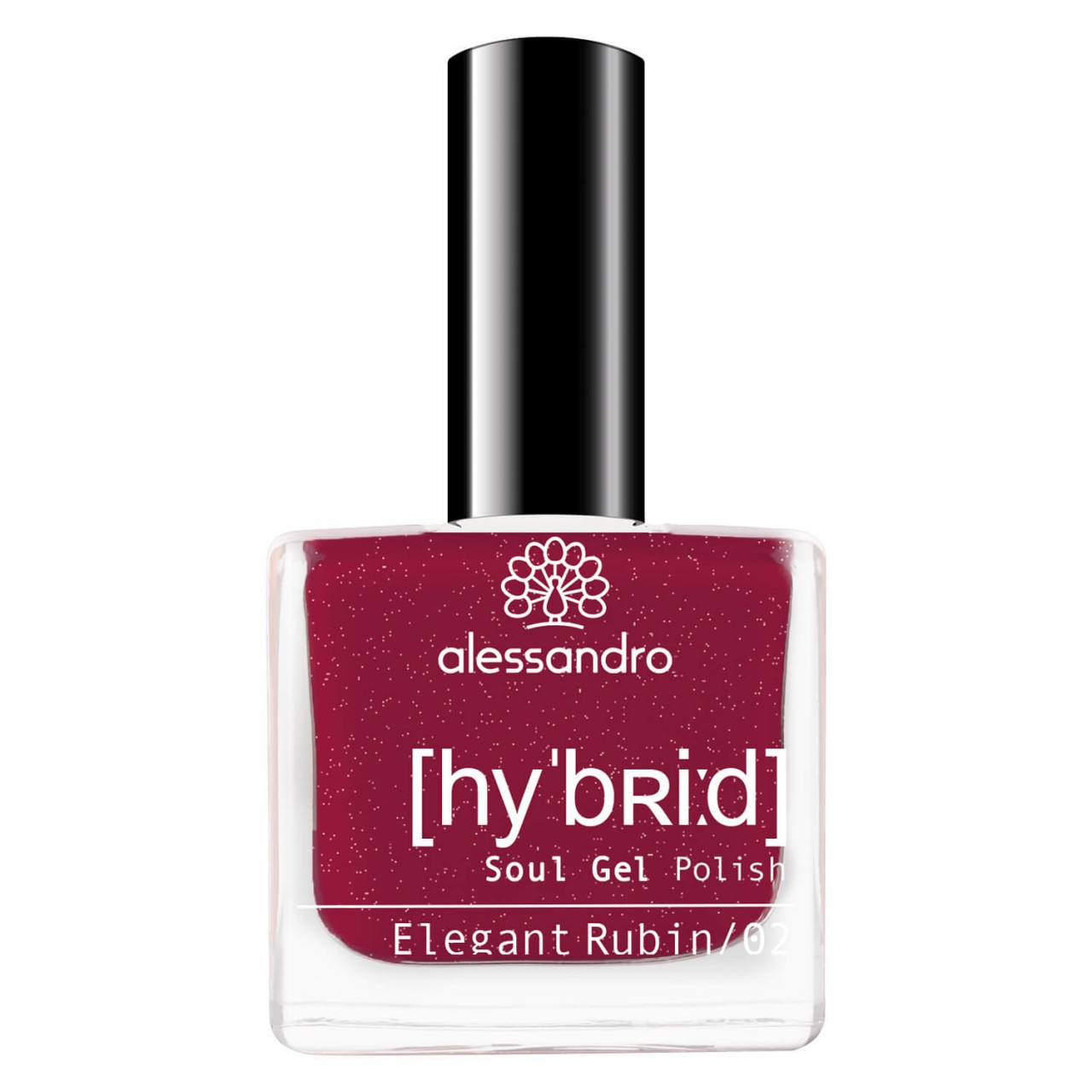 hybrid - Soul Gel Polish Elegant Rubin von Alessandro