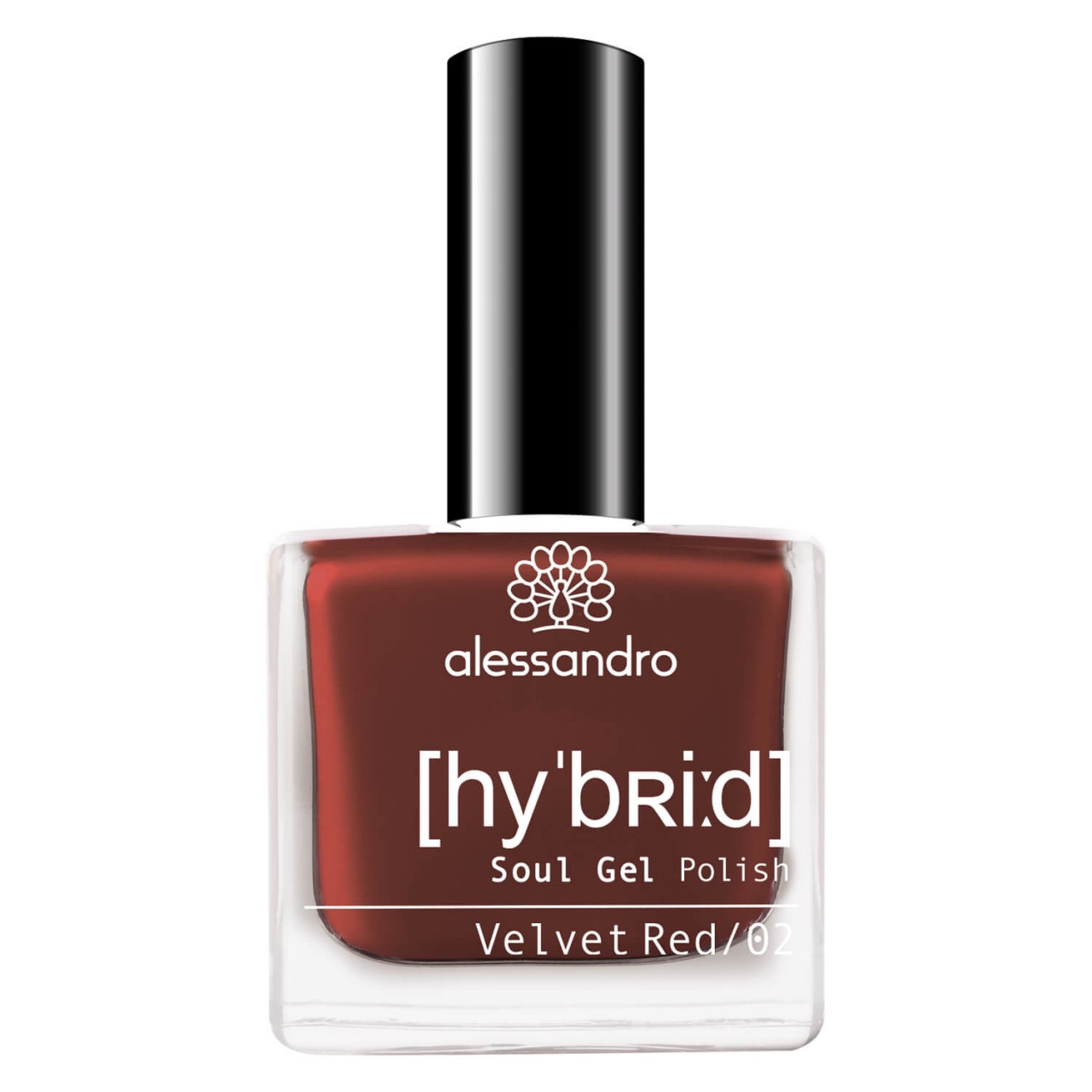 hybrid - Soul Gel Polish Velvet Red von Alessandro