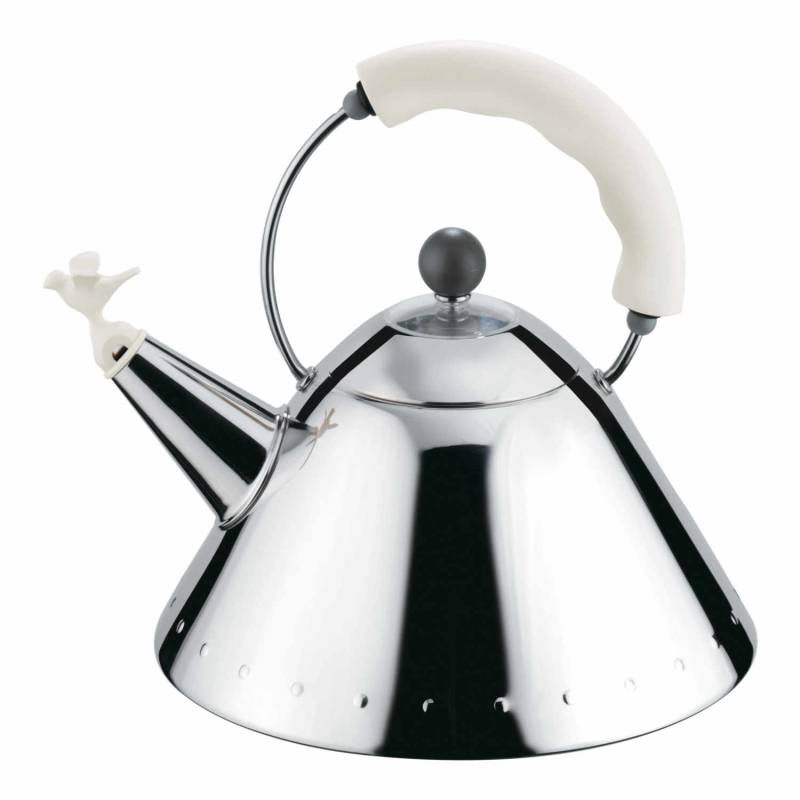 9093 Boulloires Wasserkessel, Farbe weiss von Alessi