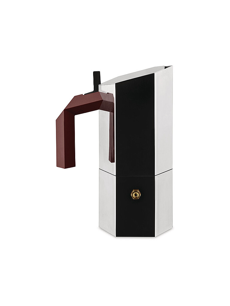 ALESSI Espressokocher MENHIR 3 Tassen Edelstahl silber ALESSI Espressokocher MENHIR 3 Tassen Edelstahl silber von Alessi