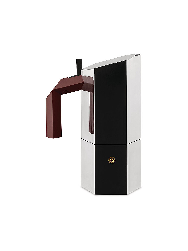 ALESSI Espressokocher MENHIR 6 Tassen Edelstahl silber ALESSI Espressokocher MENHIR 6 Tassen Edelstahl silber von Alessi