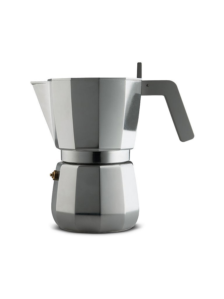 ALESSI Espressomaschine Moka (9 Tassen) silber von Alessi