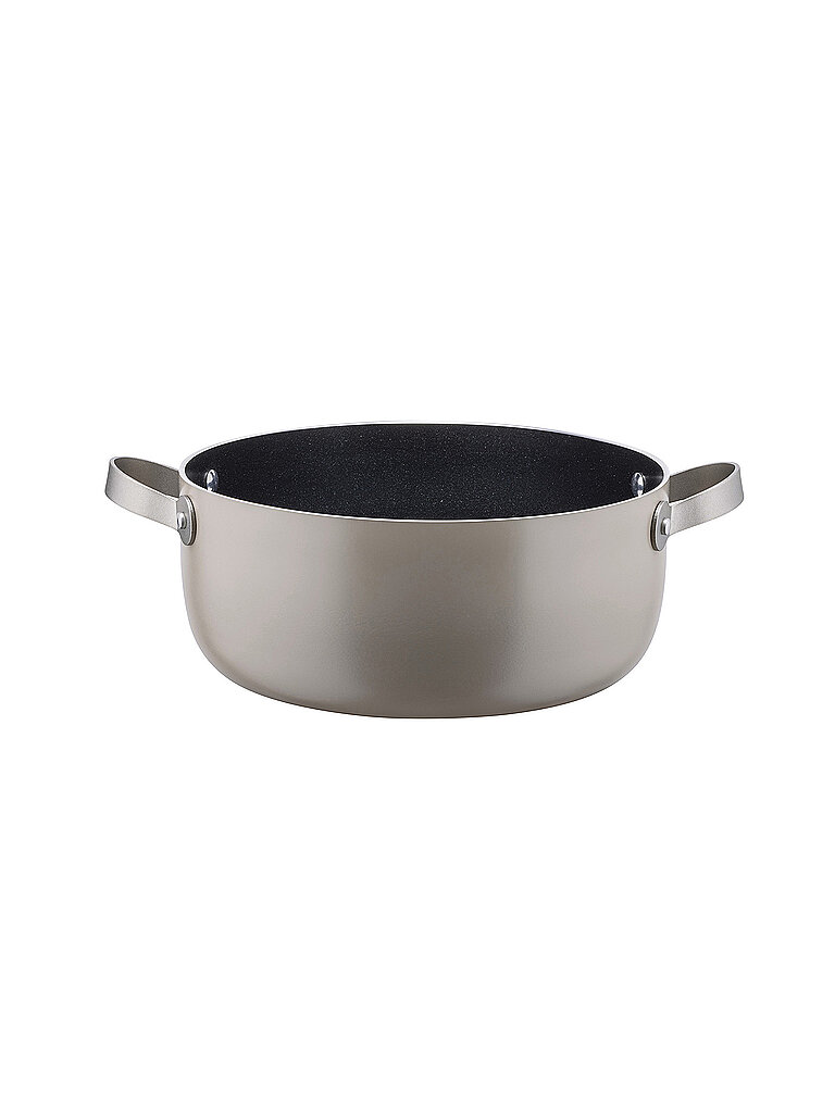 ALESSI Kasserolle 24cm TAM Antihaft/Grau hellgrau ALESSI Kasserolle 24cm TAM Antihaft/Grau hellgrau von Alessi