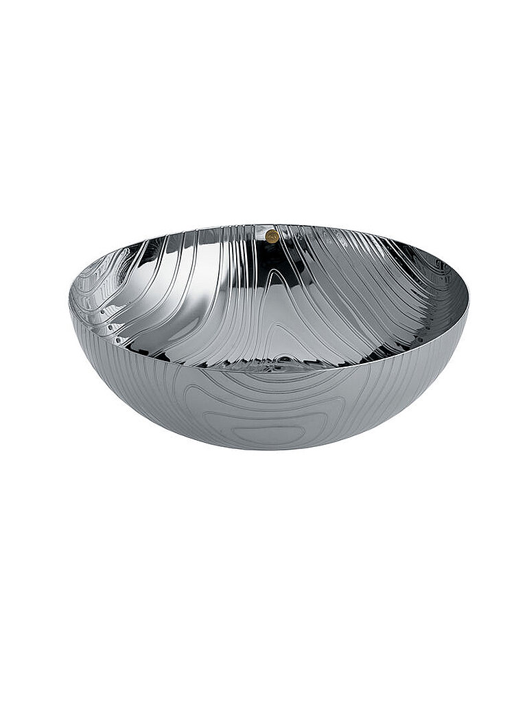 ALESSI Schale Veneer 21cm Edelstahl silber von Alessi