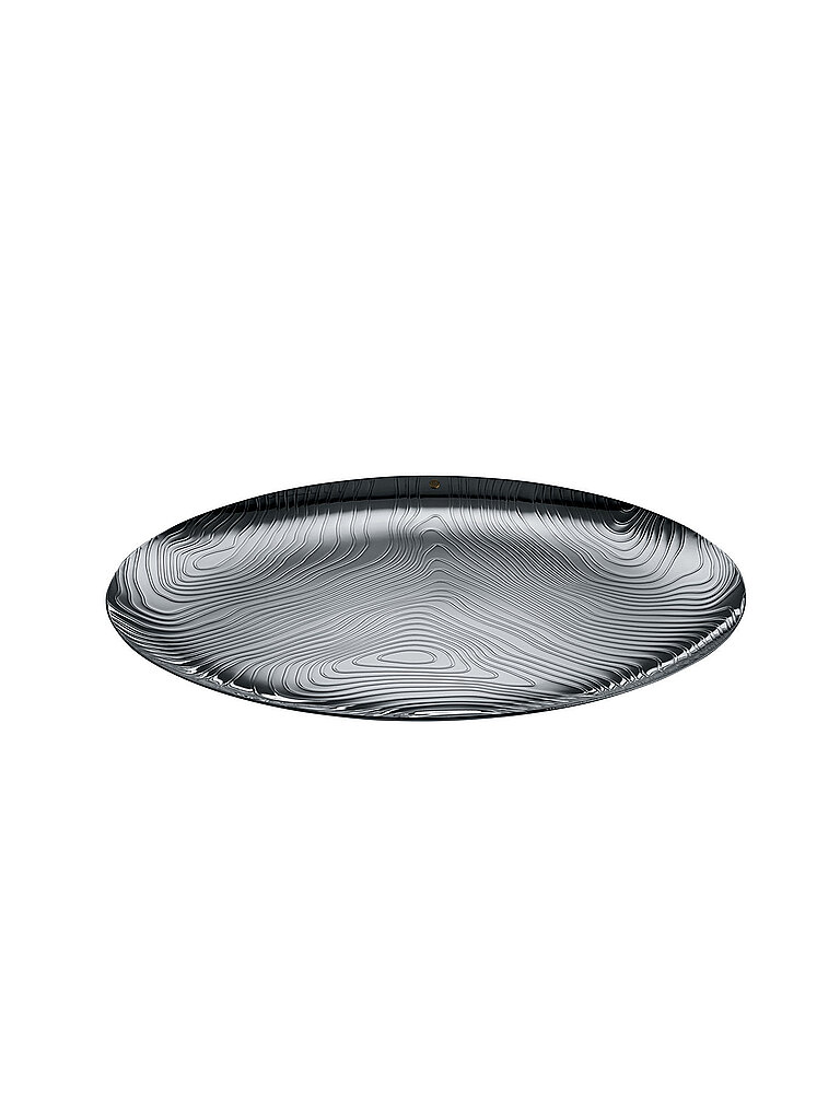 ALESSI Tablett Veneer 42cm Edelstahl silber ALESSI Tablett Veneer 42cm Edelstahl silber von Alessi