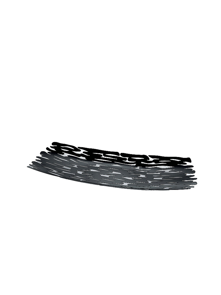 ALESSI Tafelaufsatz Bark 51,5x19,5cm Schwarz schwarz von Alessi