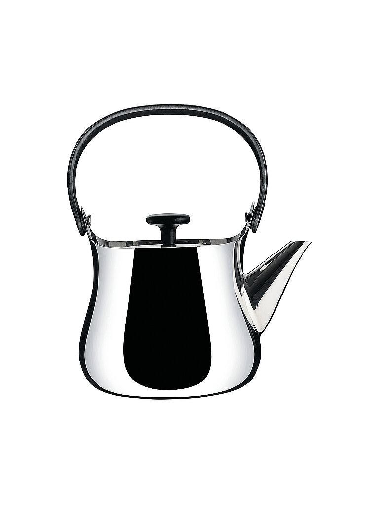 ALESSI Teekanne / Wasserkessel 0,9 l Edelstahl silber von Alessi