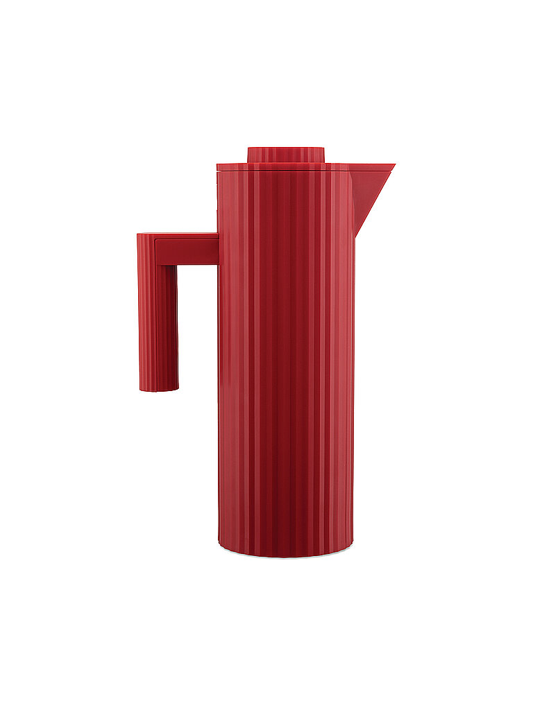 ALESSI Thermoskanne - Isolierkanne Plisse 1 l  Rot rot von Alessi