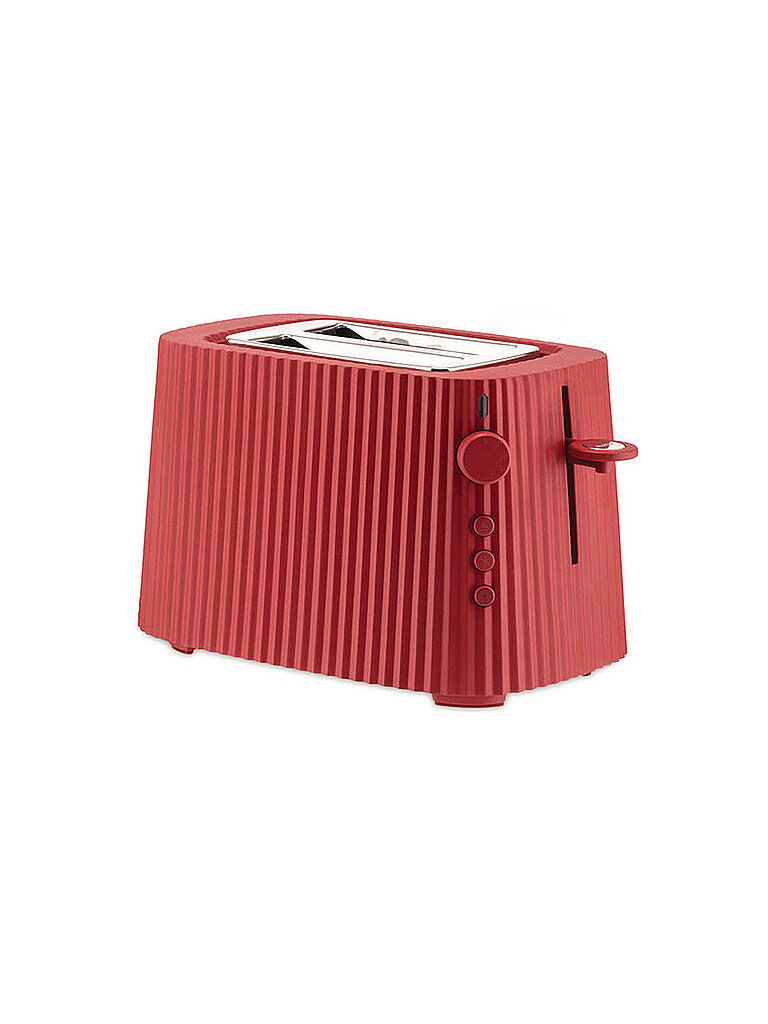 ALESSI Toaster Plisse Rot MDL08 R rot von Alessi