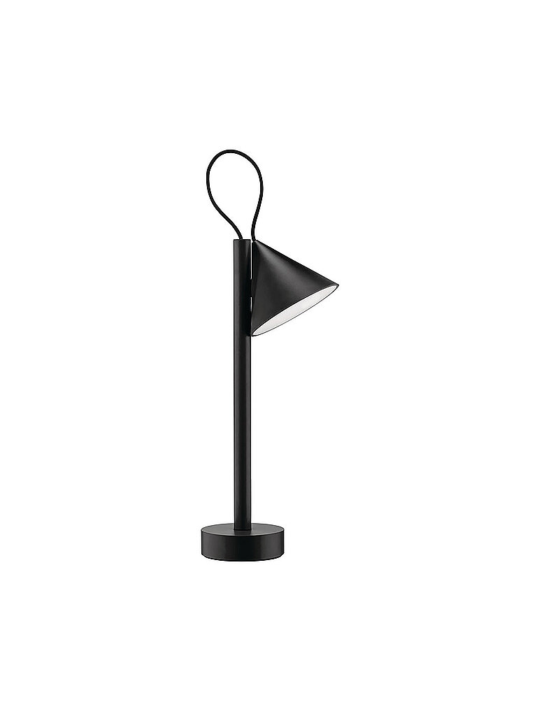 ALESSI Tragbare Lampe TSUMIKI Black schwarz