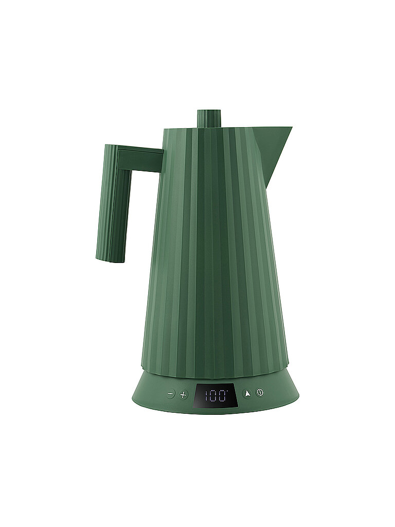 ALESSI Wasserkocher 1,7l Plissee Th. Harz / Gruen dunkelgrün ALESSI Wasserkocher 1,7l Plissee Th. Harz / Gruen dunkelgrün von Alessi