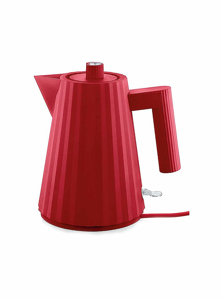 ALESSI Wasserkocher Plisse Rot MDL06/1R rot von Alessi