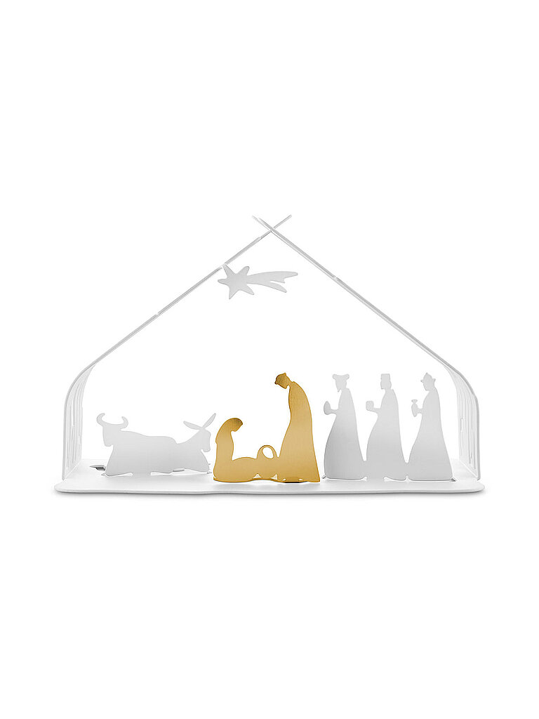 ALESSI Weihnachtskrippe Bark Crib weiss ALESSI Weihnachtskrippe Bark Crib weiss von Alessi