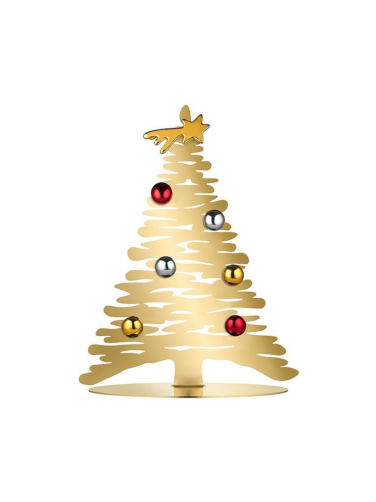 ALESSI Weihnachtsschmuck Baum Bark gold ALESSI Weihnachtsschmuck Baum Bark gold von Alessi