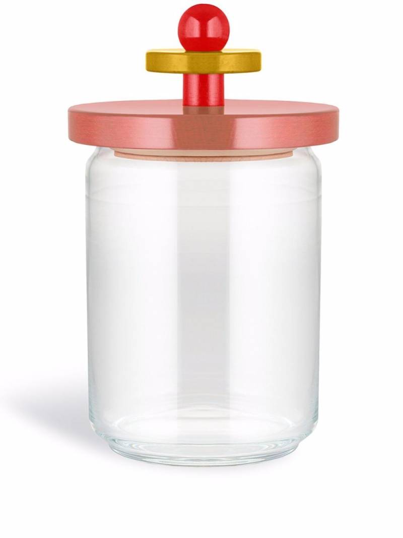 Alessi 100 Values Collection glass jar - Red von Alessi