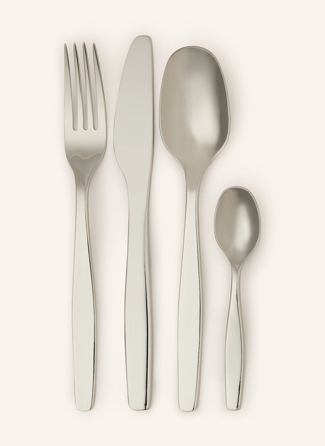 Alessi 24-Tlg. Besteck-Set Itsumo silber von Alessi