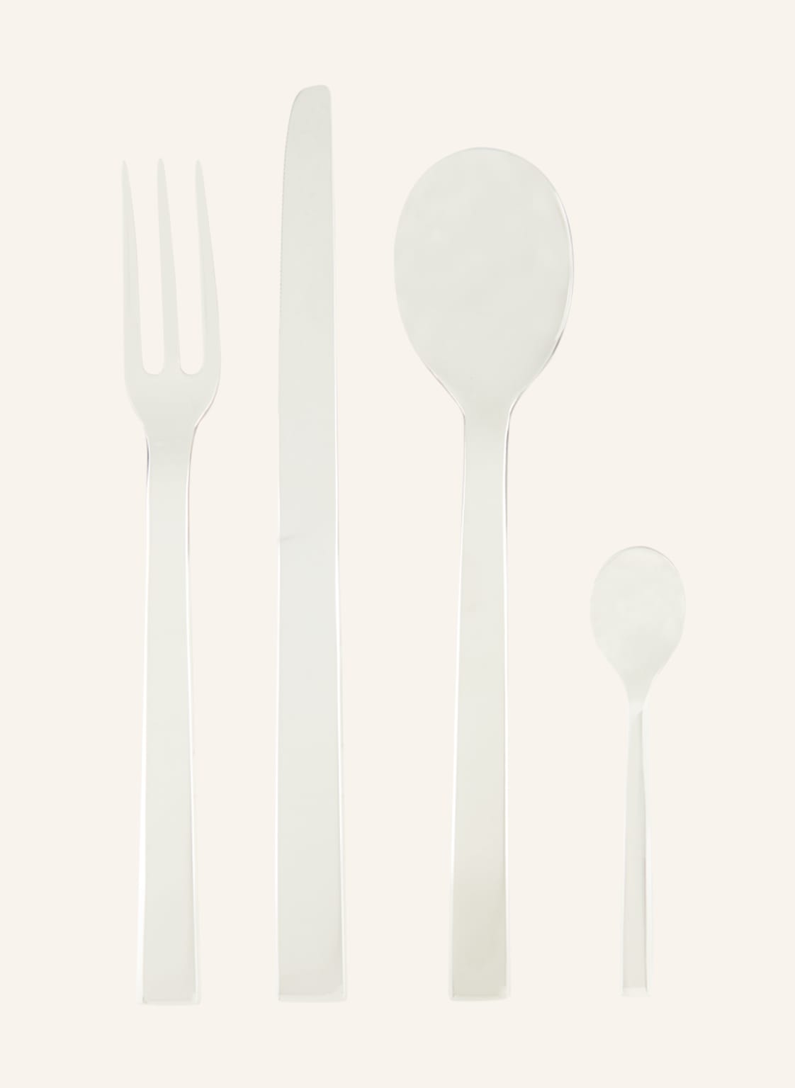 Alessi 24-Tlg. Besteck-Set Santiago silber Alessi 24-Tlg. Besteck-Set Santiago silber von Alessi