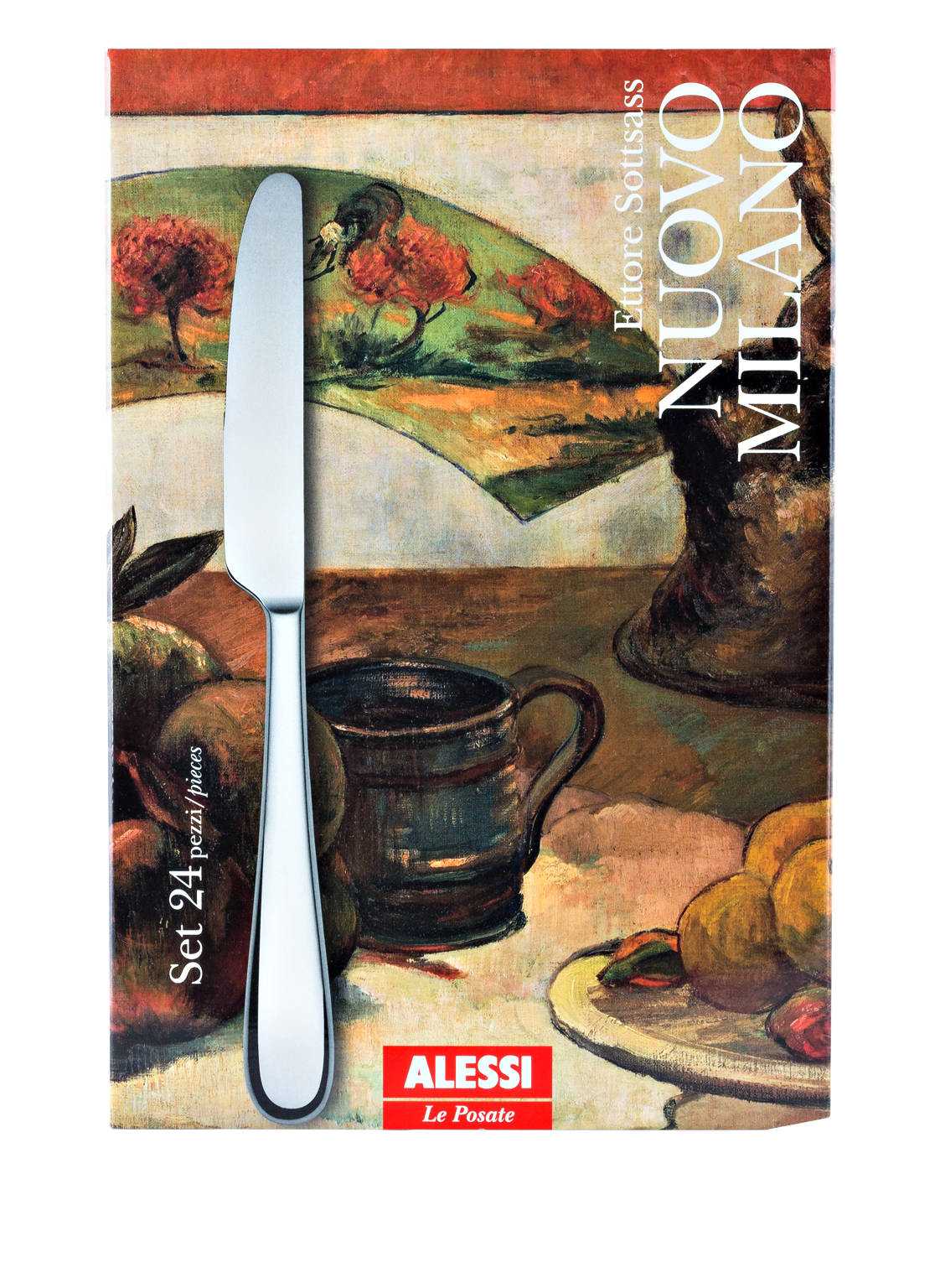 Alessi 24-Tlg. Besteckset Nuovo Milano silber Alessi 24-Tlg. Besteckset Nuovo Milano silber von Alessi
